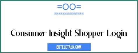 insight shopper log in.